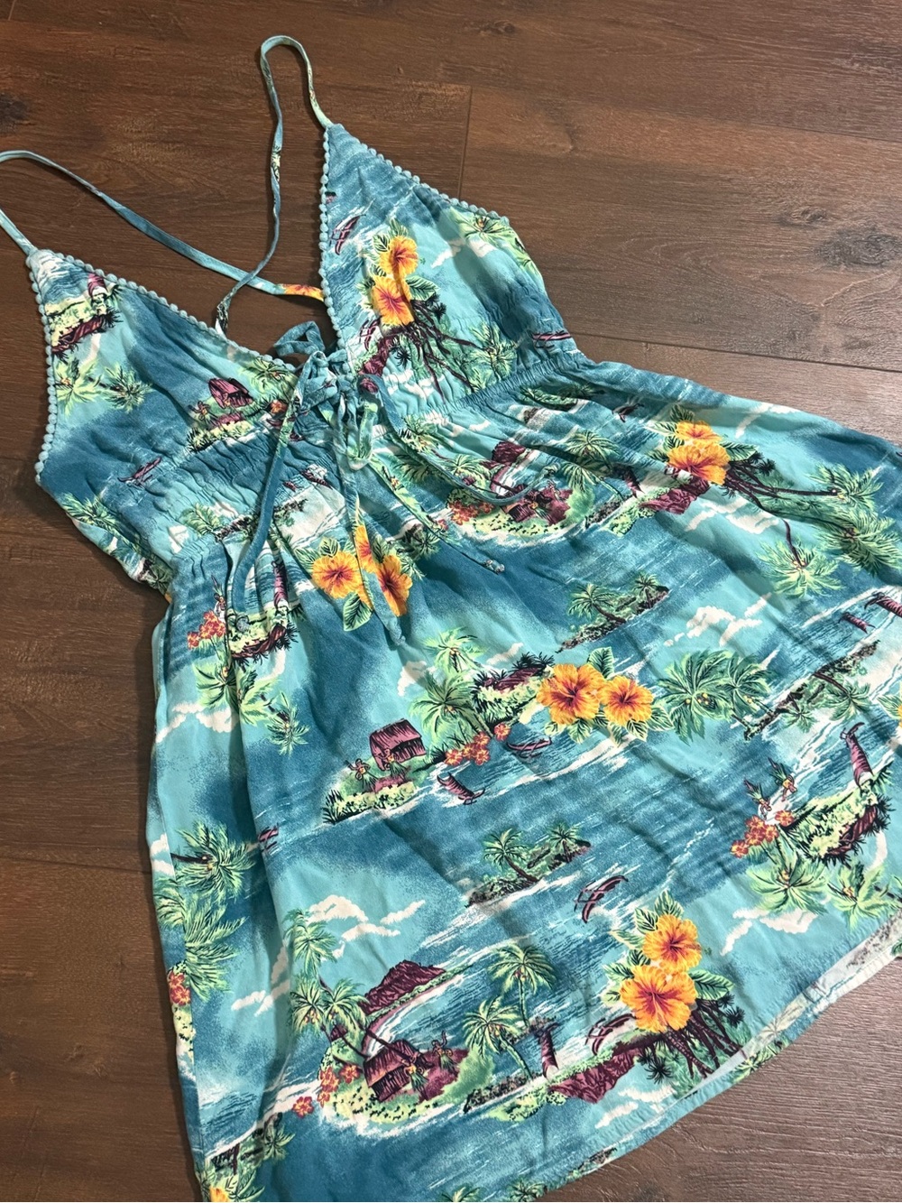Wild Fable Bohemian Tropical Dress